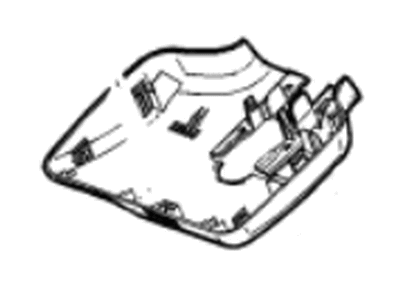 GM 23301840 Cover-Inside Rear View Mirror Wiring Harness Lower *Black