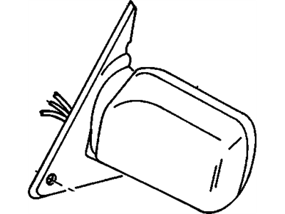 GM 15693875 Mirror Asm-Outside Rear View