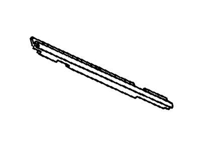 GM 20623602 S/Strip Asm-Rear Door Window Inner At Belt Source: P
