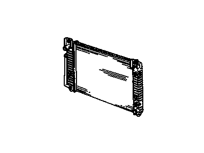 GM 15849616 Radiator