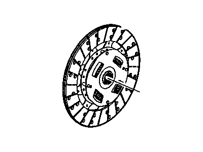 GM 15061132 Plate Asm-Clutch Driven (Friction)