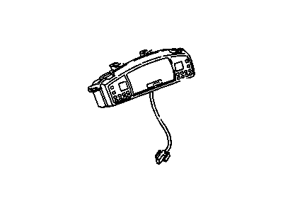 GM 16200246 Gauge Cluster
