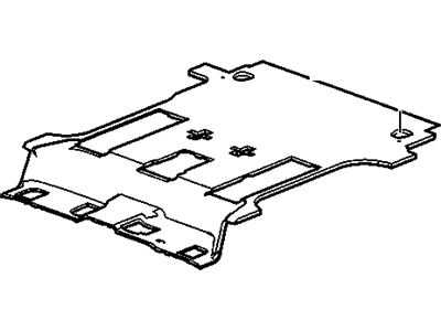 GM 20757791 Insulator-Floor Panel Front