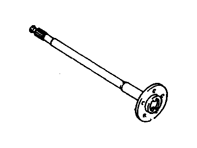 GM 26033203 Rear Axle Drive Shaft