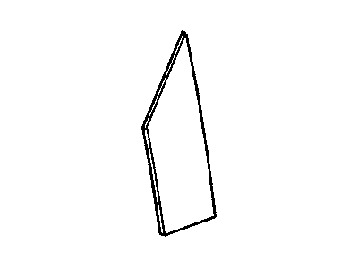 GM 15235073 Applique-Outside Rear View Mirror Opening (Grained) **Black