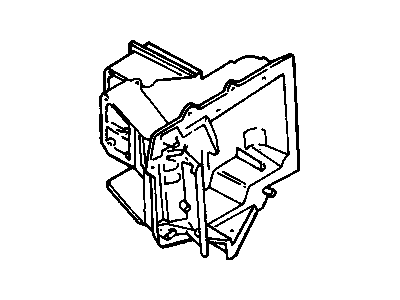 GM 52456174 Case, Evap Outlet W/Valve & Separator