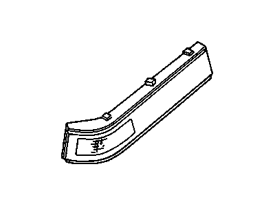 GM 16512261 Lens, Rear Combination Lamp