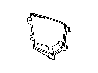 GM 20819578 Console Panel