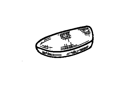 GM 16515910 Lens-Tail Lamp Inner(3 Color Mold) (RH)