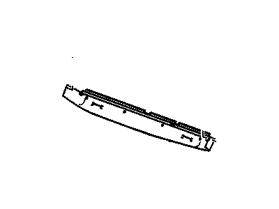 GM 22865530 Lower Baffle