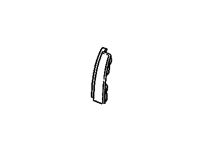 GM 22592476 Applique Asm-Rear Side Door Window Frame Front *Black