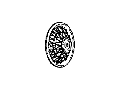 GM 25506533 Wheel Trim Cover