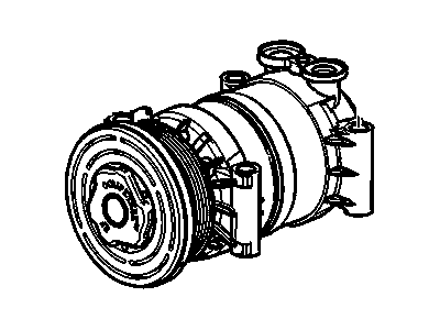 GM 19130046 Compressor Kit, A/C