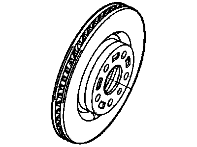 GM 92294029 Rotor-Front Brake