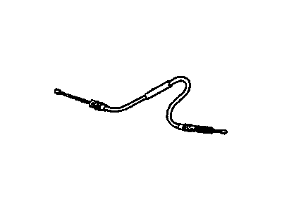 GM 15236959 Rear Cable