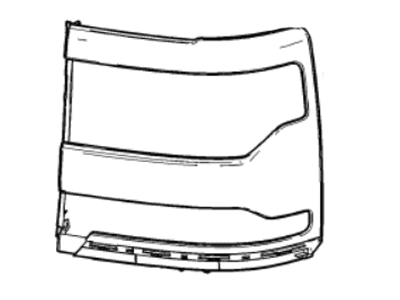 GM 23378968 BEZEL ASM-HDLP