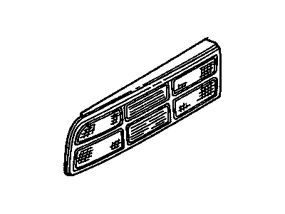 GM 16508885 Lens, Rear Combination Lamp