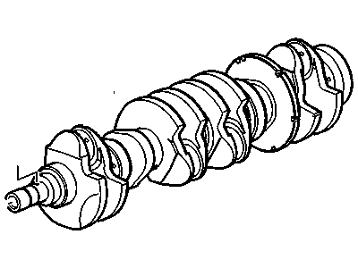 GM 88958866 Crankshaft