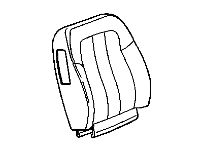 GM 22737811 Seat Back Cover