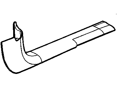 GM 22730458 Retainer Asm-Front Side Door Opening Floor Carpet *Neutrl M D