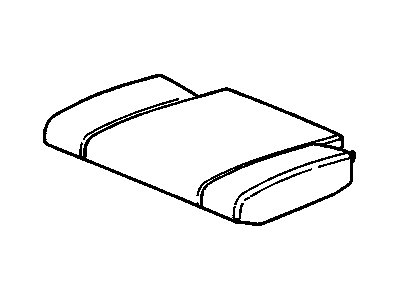 GM 89026517 Cover, Rear Seat Cushion LH *Pewter