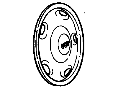 GM 9592215 Wheel Trim Cover Assembly