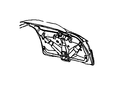 GM 89023032 Lift Gate