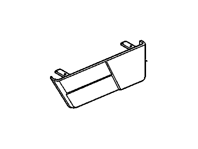 GM 15006967 Cover Asm-Driver Seat Riser Finish *Gray