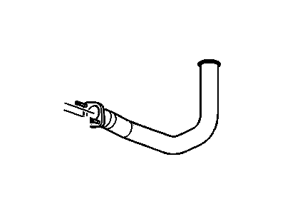 GM 22542967 Exhaust Pipe