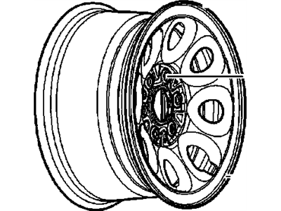 GM 9595246 Spare Wheel