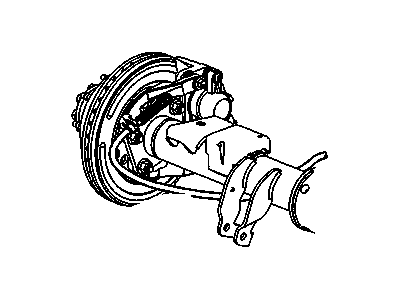 GM 15941078 Rear Cable