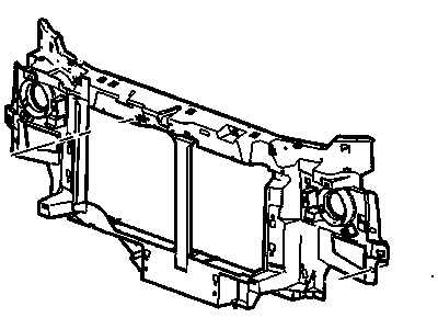 GM 84201377 Radiator Support