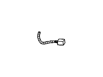 GM 15305949 Connector-W/Leads, 2-Way F. *White *White