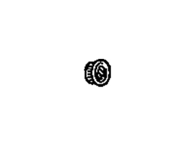 GM 10137811 Hub Cap ASSEMBLY(Tire & Wheel Drawing/Original Housed