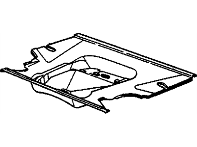 GM 12538624 Panel Asm, Rear Compartment Rear