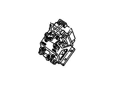 GM 12547217 Valve Asm, Brake Pressure Mod (Remanufactured)(W/O Mounting Bracket)