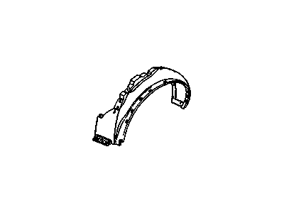 GM 10018220 Liner-Front Wheelhouse Panel