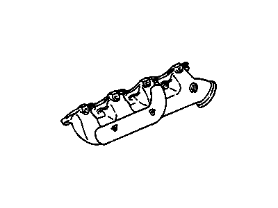 GM 12551444 Engine Exhaust Manifold Assembly