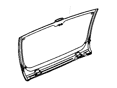 GM 15074814 Window Asm-Lift Gate *Mathdrdt