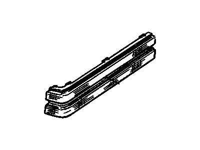 GM 16501672 Lens, Rear Combination Lamp