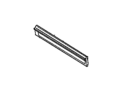 GM 12481869 Molding Asm, Front Side Door Center - RH