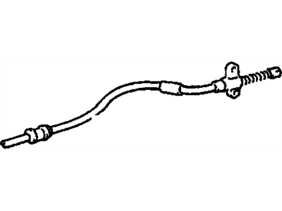 GM 94857024 Cable, Parking Brake Rear