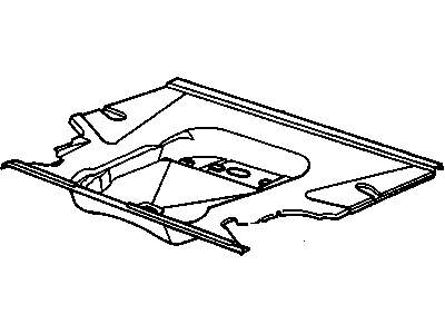 GM 12537895 Panel Asm, Rear Compartment Rear (Long)