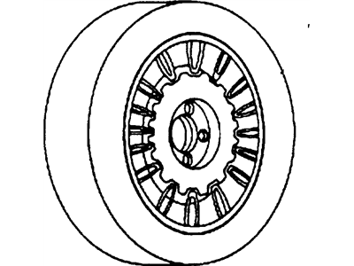 GM 12365433 Wheel Rim Kit, Aluminum