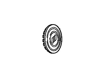 GM 10137832 Hub Cap ASSEMBLY