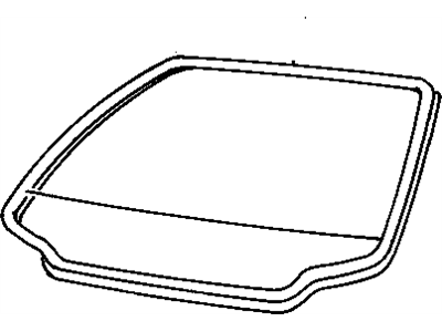 GM 30014009 Weatherstrip, Lift Gate