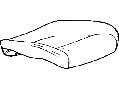 GM 42395256 Cover Asm-Front Seat Cushion *Brandy