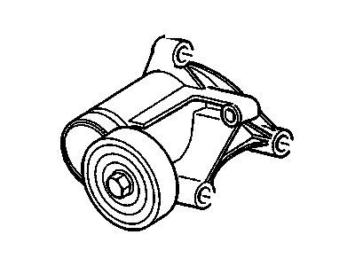 GM 3540162 Bracket-A/C Compressor Adjust Front & Generator Front