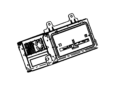 GM 22812453 Radio