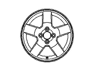 GM 95905459 Wheel Rim, 15X6